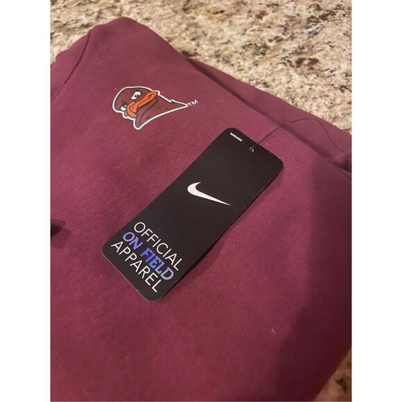 Virginia Tech Hokies Women's Club Hooded Sweatshirt - Picture 5 of 6